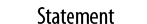 Statement - Artist Statement